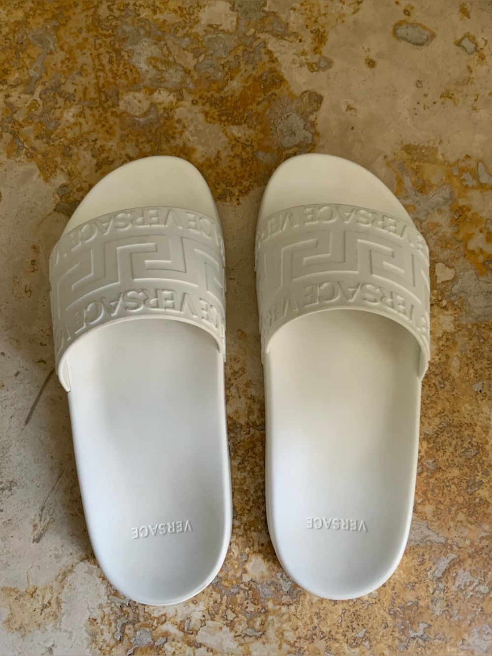 Versace slides white - 38